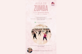 Casa da Mulher oferece aulas gratuitas de Zumba
